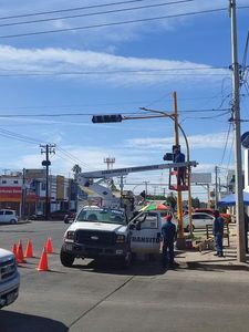 Trabaja seguridad pública de Cajeme en acciones para la prevención de accidentes viales