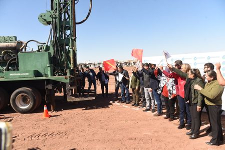 Arranca perforación de pozo de agua potable en fraccionamiento Misión del Prado