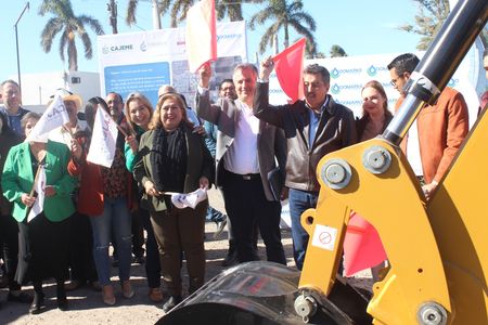 Arrancan obras para mejorar el suministro de agua en el sur de ciudad Obregón