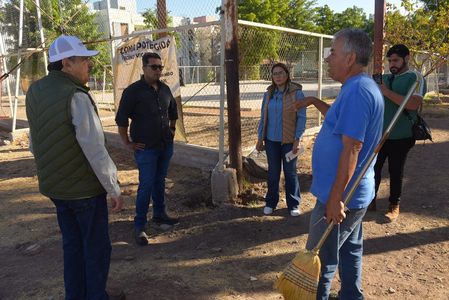 SUPERVISA LAMARQUE CANO OBRAS DE CARÁCTER SOCIAL EN PROCESO