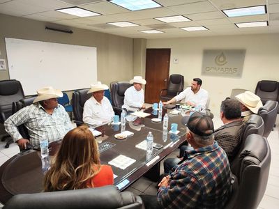 HISTÓRICA Y PRODUCTIVA VISITA DE AUTORIDADES YAQUIS AL OOMAPAS DE CAJEME