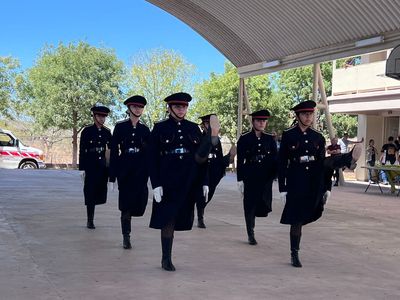 Culmina con éxito el encuentro de escoltas y bandas de guerra