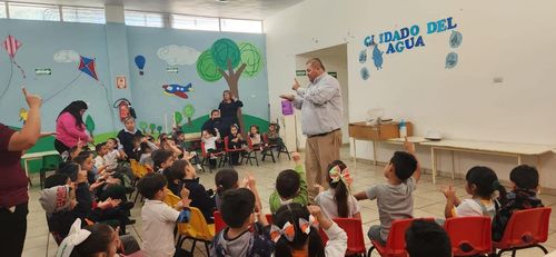 Celebran con plática y juegos el día mundial del agua CADI 2 y OOMAPASC