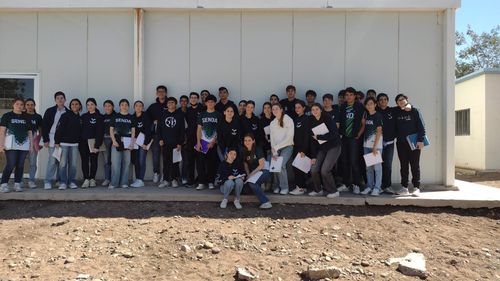 Visitan estudiantes de secundaria de Instituto Senda plantas potabilizadoras de agua