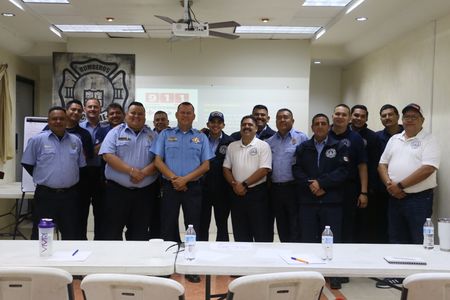 IMPARTE SSPM CURSO DE EDUCACIÓN VIAL A BOMBEROS DE CAJEME