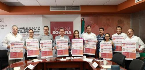 Presenta SEC Sonora calendario escolar para el ciclo 2024-2025