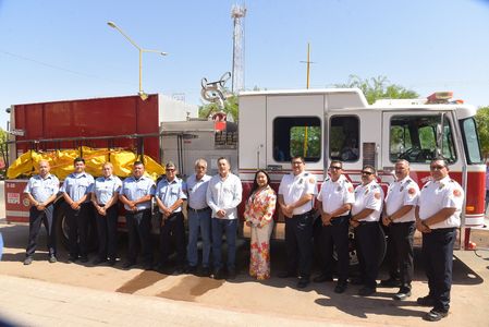 INSTALARÁ PRESIDENTE MUNICIPAL SUBESTACIÓN DE BOMBEROS EN PUEBLO YAQUI