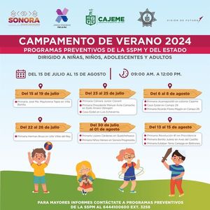 INVITA SSPM A CAMPAMENTOS DE VERANO 2024