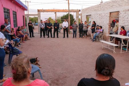 LA SSPM REALIZA REUNIÓN CON VECINOS DE LA COLONIA AMPLIACIÓN RODEO III