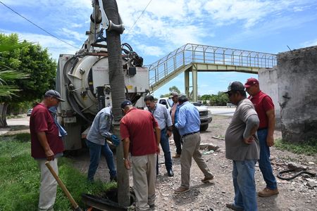 ATIENDE OOMAPAS DE CAJEME Y CONAGUA SOLICITUDES DE HABITANTES DE LOMA DE GUAMÚCHIL