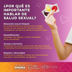 Promueve Salud Sonora la salud sexual responsable