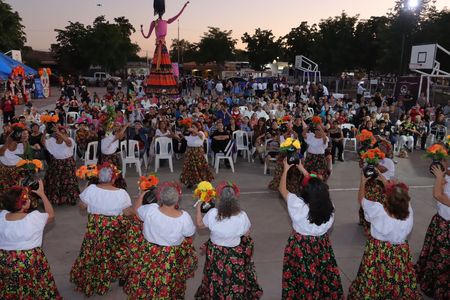 Cierre vibrante y colorido del festival de las calacas 2024 en Cajeme