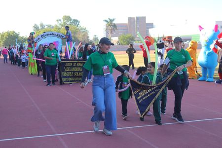 Más de 100 estudiante participaron en la décima primera “MINI-OLIMPIADA DEPORTIVA 2024” en Cajeme