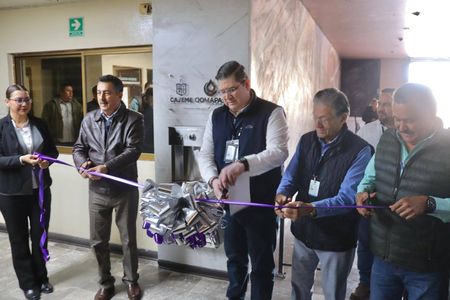 INAUGURA JAVIER LAMARQUE BEBEDERO PÚBLICO EN PALACIO MUNICIPAL DE CAJEME