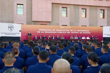 Gobernador Durazo impulsa nueva generación de policías de élite con USP