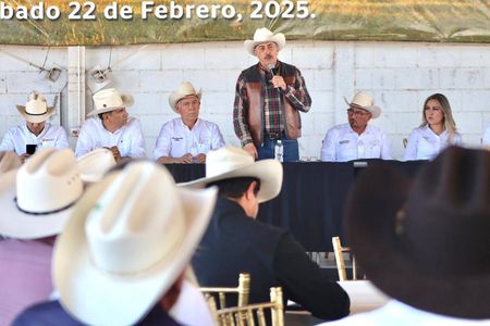 JAVIER LAMARQUE ACOMPAÑA A LA ASOCIACIÓN GANADERA LOCAL DEL VALLE DEL YAQUI EN SU ASAMBLEA ANUAL ORDINARIA #86