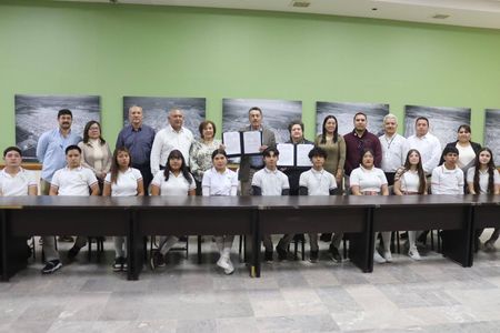 Firman gobierno municipal de Cajeme y CECYTES Sonora convenio de colaboración