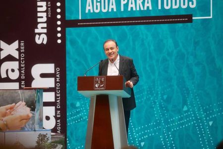 Con Plan Hídrico Gobernador Durazo garantiza agua para todos en Sonora