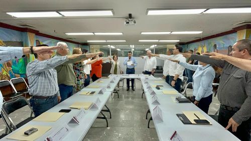 Toma protesta Javier Lamarque al consejo catastral de Cajeme