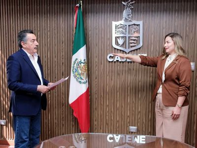 TOMA PROTESTA PRESIDENTE LAMARQUE A LOS TITULARES DE LA SECRETARÍA DE LAS MUJERES Y SALUD MUNICIPAL DE CAJEME