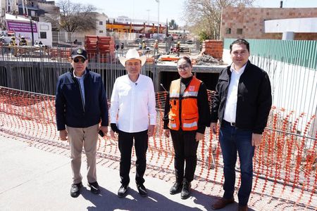Con 90% de avance, Gobernador Durazo transforma avenida Tecnológico de Nogales