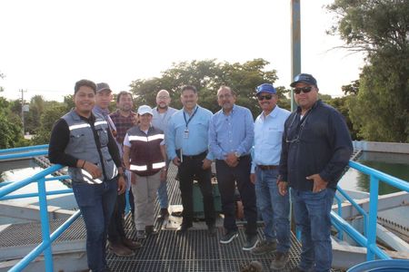 COMPARTE EXPERIENCIAS TÉCNICAS EN POTABILIZACIÓN DE AGUA OOMAPAS DE CAJEME A CONAGUA