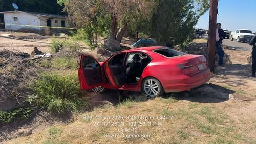 Detienen autoridades de los tres niveles de gobierno a dos personas tras persecución en Cajeme.