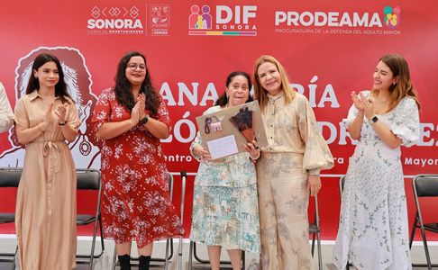 Gobernador Durazo y presidenta de DIF Sonora, Rocío Chávez, benefician a adultos mayores con el primer centro de asistencia pública