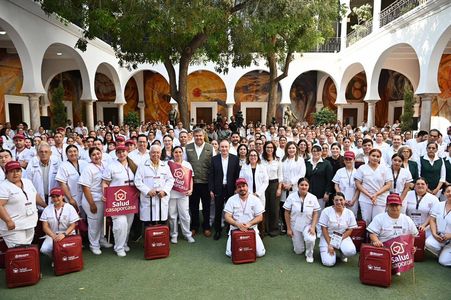 Gobernador Durazo y Presidenta Sheinbaum arrancan programa “Salud Casa por Casa” en beneficio de más de 330 mil sonorenses