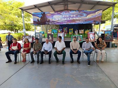 Inauguran en Cajeme mural comunitario en la secundaria técnica #70