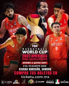 Cajeme se convierte el próximo mes de agosto en «La casa del baloncesto»