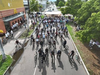 CON GRAN ENTUSIASMO INICIÓ EN CAJEME EL PROGRAMA "DOMINGUEANDO EN BICI Y +"