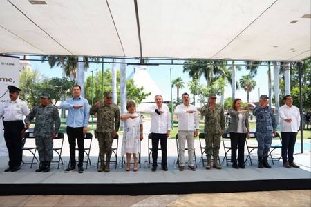 Gobernador Durazo y Bárcena refuerzan estrategia de paz en Cajeme con jornada de desarme y rehabilitación de espacios seguros