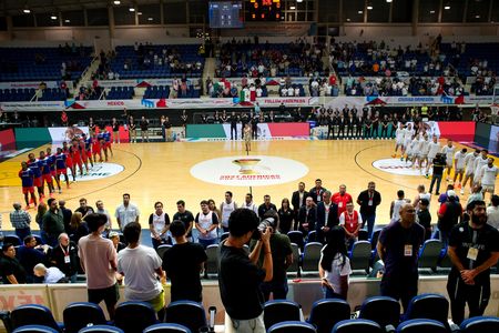 INAUGURA JAVIER LAMARQUE TORNEO “FIBA WORLD CUP PREQUALIFIERS CAJEME 2025”