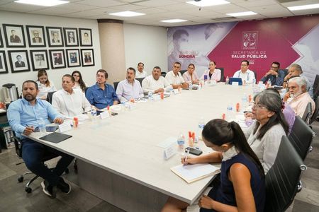 Ante la red de municipios el alcalde Javier Lamarque presentó estrategias de solución a problemática de salud en Cajeme