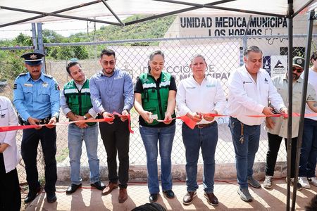 INAUGURA GOBIERNO DE CAJEME UNIDADES MÉDICAS MUNICIPALES EN HORNOS Y ESTACIÓN CORRAL