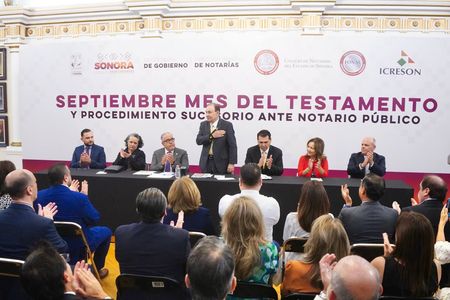 Gobernador Durazo arranca Mes del Testamento con beneficios y descuentos para personal de seguridad, salud y familias