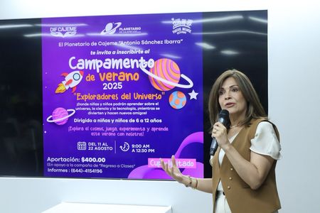 DIF CAJEME INVITA AL CAMPAMENTO DE VERANO 2025 “EXPLORADORES DEL UNIVERSO”