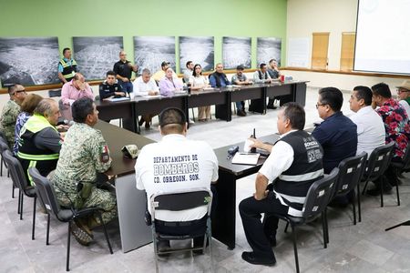 Instalan en Cajeme comité de operaciones de emergencia (COE) por huracán "Lorena"