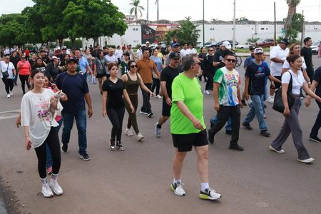 Cajeme celebra el día internacional de la paz con exitosa rodada en «DOMINGUEANDO EN BICI Y +»
