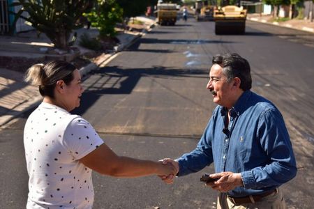Supervisa Javier Lamarque avance de obras en zona sur y centro de la ciudad.
