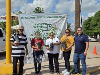 Cajeme sostenible: “Vivero móvil en tu comisaría” promueve la reforestación y conciencias ambiental