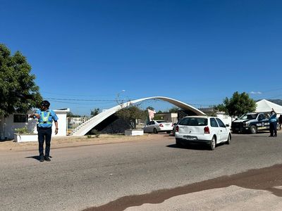 Seguridad pública de Cajeme refuerza vigilancia y prevención con operativo de día de muertos.