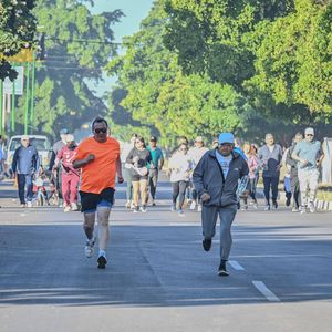 Familias cajemenses disfrutan del Domingueando en Bici y +