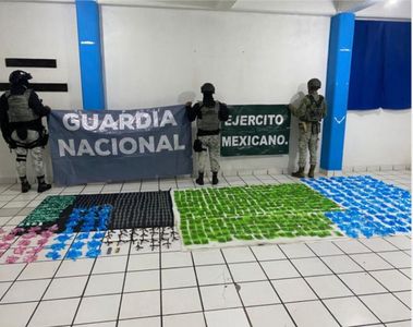 Mesa Estatal de Seguridad retira de circulación más de 23.6 millones de dosis de droga en Sonora