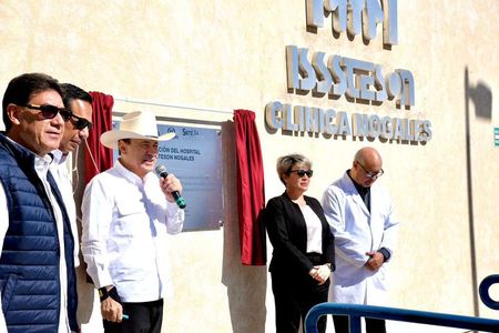 Inaugura Gobernador Durazo ampliación del Hospital de Isssteson en Nogales con especialidades para más de 31 mil derechohabientes