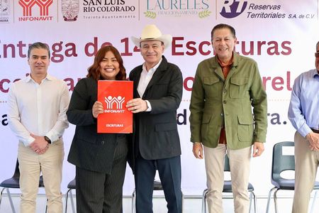 Gobernador Durazo fortalece seguridad, salud y certeza patrimonial en beneficio de familias sanluisinas