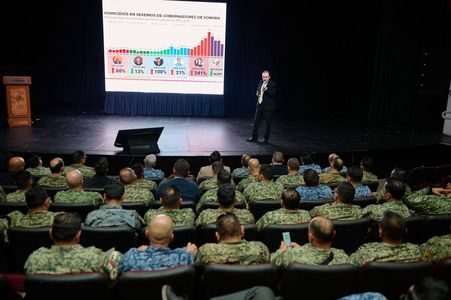 Reconoce Colegio de la Defensa Nacional a Gobernador Durazo por resultados del Plan Sonora en el estado