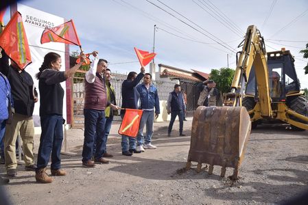 Avanza Javier Lamarque con más obras de rehabilitación en Cajeme