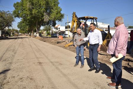 Revisa avances de obras Javier Lamarque